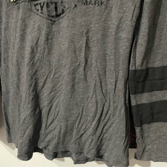 Harley-Davidson Women’s Long-Sleeve Hooded T-Shirt – Size Small - Picture 3 of 6